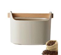 Coffee Knock Box - Espressos Dump Storage-Bin, Removable Bucket, Shock Absorbent Container, Non Slip Grind Holder, Durable Waste Storage | Perfect for Home Offices Baristas Managing Grounds Efficient