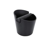 Coffee Knock Box Grind Dump Bin Anti Slip Removable Grounds,Compatible for Delonghi, Compatible for Breville, Barista Goods Accessories Espresso Maker Tools(550ml Black)