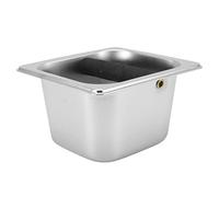 Coffee Knock Box, Large Coffee Knock Box Stainless Steel Coffee Grounds Container Residue Bucket Waste Bin Espresso Machine Accessories