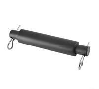 Coffee Knock Box Rod Espresso Grounds Container Bar Shock-Absorbing Removable ABS Plastic for Coffee Making Accessories Black(A)