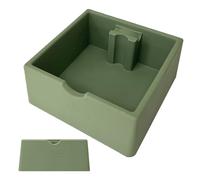 Coffee Knock Box - Shock Absorbing Espresso Set Container, 1.5 Litre Large Capacity Waste Bin, Quiet Operating Container, Silicone Accessory Container - for Home Cafe Work Table Ba