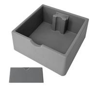 Coffee Knock Box - Shock-Resistant Grind Bin | Silicone Knockbar, Waste Bin Strike, Rod Disposal Unit Accessory, for Home Cafe Bar Kitchen Commercial Office Countertop Living Room, Waste Management