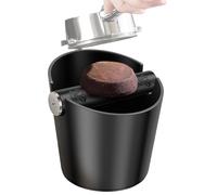 Coffee Knock Box, Tamping Container With Removable Tamping Rod, Dishwasher Safe Beating Box For Coffee Grinding And Whipping Out,For Commercial Cafe Bar Kitchen And Home Brewing