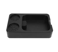 Coffee Knock Box, Tamping Station Organizer Box, ABS Multifunctional Coffee Knock Organizer, for Portafilter Distributor Tamper Accessories