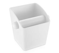 Coffee Knock Box, White Espresso Coffee Knock Box Container, Espresso Knock Box, Coffee Bin Knock Box, Coffee Grounds Knock Box Container for Barista Coffee Machine Accessories