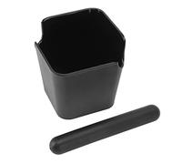 Coffee Knocking Slag Bucket, Semi Automatic Coffee Machine Powder Grounds Box, Large Capacity ABS Plastic Slag Dumping Appliance with Easy Clean Design, for Home Kitchen Coffee Sho