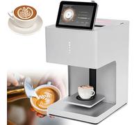 Coffee Latte Art Printer, Digital Inkjet Machine for Printing Photos and Text on Lattes, Cakes, and Cocktails, Edible Ink Cartridges