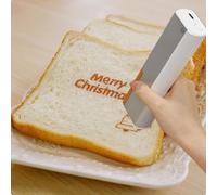 Coffee Latte Art Printer - Handheld Inkjet Print Pen for DIY Bread, Biscuit, Cake, Beer, Coffee, Cookies & More - Food Grade Portable Printer for Fruit & Desserts