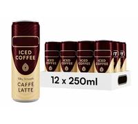 Coffee Latte Drink Case Deal 12x250ml Smooth & Creamy Ready to Drink Coffee Chilled Latte Beverage