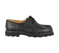 Coffee Leather Derbies with Norwegian Stitching - male - Paraboot - Laced Shoes - Black - 8 UK - Shoes 8 UK