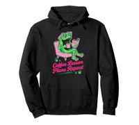 Coffee Lesson Plans Repeat Funny Teacher Frog Pullover Hoodie