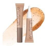 Coffee Lip Scrub Lip Exfoliator - Lip Scrub for Dark Lips Gentle Lip Exfoliator for Hydrates & Smooth Lips, Natural Scrub & Nourish Sugar Lip Scrub for Chapped and Dry Lips, Fade Lip Lines