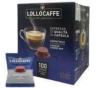 Coffee Lollo Capsules A Modo Mio Silver Blend Compatible with Lavazza Machines