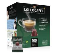 Coffee Lollo Capsules Nespresso Silver Blend Compatible with Nespresso Machines