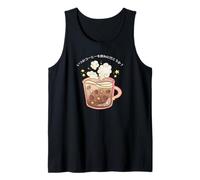 Coffee Lover Morning Magic Cute Kawaii Stars Tank Top