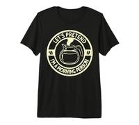 Coffee Lover Simulating Morning Person Energy Premium T-Shirt