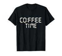 Coffee Lover Time Coffee Weather for Mom Women Men Quote Art T-Shirt