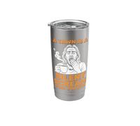Coffee Lovers A Yawn is A Silent Scream for Coffee Stainless Steel Insulated Tumbler
