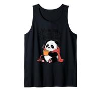 Coffee Lovers Mornings are for Coffee and Quiet Panda Mom Tank Top