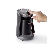 Coffee Machine 600W Automatic Machine Cordless Electric Pot Moka Coffee Kettle Portable Household appliances (Color : Red)