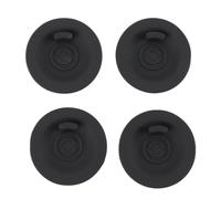 Coffee Machine Backflush Disc Silicone Cleaning Tool Removes Fats Minerals for BES810BSS BES840XL 54mm 4Pcs Dark Grey