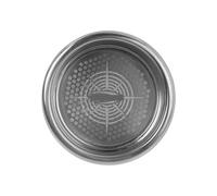 Coffee Machine Bottomless Portafilter,Compatible For IKAPE,Beehive Stainless Steel Espresso Filter Basket-Precision High Extraction For51/54/58MM Bottomless Portafilter Coffee Maker(Silver 58MM (20g))