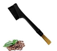Coffee Machine Cleaning Brush, Detachable Dusting Bar Espresso Machine Grinder Cleaning Brush, Two Head Brush Accessories for Bean Grain Coffee Tool Tabletop Simple Barista Home Kitchen Dual Purpose