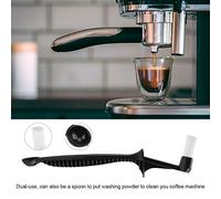 Coffee Machine Cleaning Brush,Dual Use Coffee Machine Filter Head Cleaner Cleaning Brush Group Head Cleaning Brush for Espresso Coffee Machine