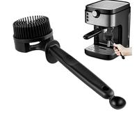 Coffee Machine Cleaning Brush - Semi-Automatic Dispenser Head Cleaner, Soft Silicone Bristles | Filter Head Cleaning Tool for Ca Machines