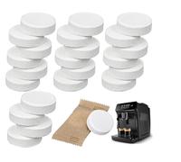 Coffee Machine Cleaning Descaler Tablets Remove Scale & Oils Deep Clean Improve Coffee Taste Compatible With Nespresso Tassimo Sage Melitta Delonghi Descale Drip Coffe And Espresso Machines 24 Count