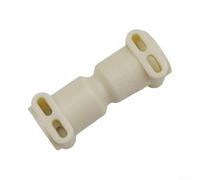 Coffee Machine Connector With Two Way Three Way Interface For Fit Easy Installation Metal Plastic Build Optimizes Brewing Process Reliable Replacement Part Beige Silver Color Design(Two-way I)