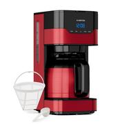 Coffee Machine Espresso Machine Coffee Maker Electric Timer 800 W Red Kitchen