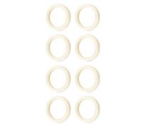 Coffee Machine Felt Washers - Gasket Ring Felt Machine Washer | Round Felt Gasket for Coffee Machines | Coffee Machines Liners Parts | Set of 8 Soft Grinder Wool Rings Accessories