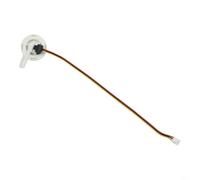 Coffee Machine Flow Meter 1.2mm Vibratory Pump Part Plastic Flow Meter 40.5mm for Coffee Maker Repair Flow Counter 0.2-0.35L/min for Espresso Machines White Flow Sensor 1.2mm Tube Coffee Brewer Part