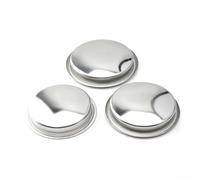 Coffee Machine Group Head Cleaner Blind Filter Basket for Backflushing 51 54 58mm Reusable Stainless Steel Blanking Disk for Brewing System (51MM)