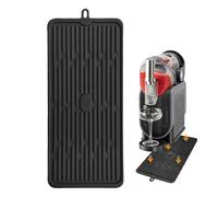 Coffee Machine Mat - Drainer for Bar Counter, Non-Slip Tray, Silicone Non-Slip Pad | Under the Coffee Machine Mat | For Cafe, Restaurant, Break Room, Kitchen, Home, Bar,