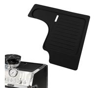 Coffee Machine Mat for DeLonghi EC9155/9255, Food Grade Silicone, Non-Slip, Waterproof Heat Resistant Espresso Mat for DeLonghi Coffee Machine Accessories(Black)