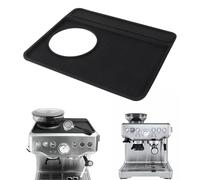 Coffee Machine Mat for Sage 870/880, Silicone Non-Slip Tamping Mat Reusable Anti-Scratch Espresso Mat Waterproof Heat Resistant Top Pad Espresso Tamping Station for Sage Barista Express Accessories