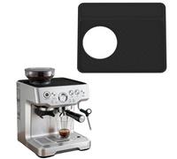 Coffee Machine Mat Top Pad Cover for Breville 870 880 Express Touch Anti-Scratch Dust Blocking Silicone Non-Slip Espresso Mat Heat Resistant Pad Coffee Machine Accessories