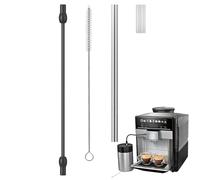 Coffee Machine Milk Lance - Milk Heating Hose With Cleaning Brush | Accessory Parts Set For Restaurant Shop Kitchen Appliance Maintenance Deep Cleaning,Milk Hose For Milk System