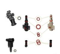 Coffee Machine Seal Kit 30pcs Silicone O-Rings for Gaggia for saeco for espresso - Brewing Unit Gasket Maintenance Set with Brushes - Heat Resistant Parts