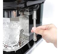 Coffee Machine Steam Nozzle Replacement, For Smeg ECF01 Delonghi EC680 ECP33.21 D3T Pro Ecam 350.15 E-MAX ETAM 29.510 304 Stainless Steel Steam Wand Coffee Machine Accessories