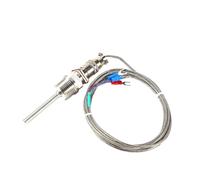 Coffee Machine Temperature Sensor，RTD PT100，1/2 NPT Thread，2m Cable，Temperature Monitor