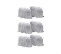 Coffee Machine Water Filter Replacements Activated Carbon Compatible with ES601 ES655 ES701 N-inja Single Serve Grounds Espresso Maker White Filters(6pcs)