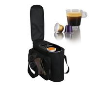Coffee Maker Carrying Bag,Oxford Multi-Compartment Carrier - Single Serve Coffee Brewer Bag - for Outdoor Business Scenarios Camping Home Women Men