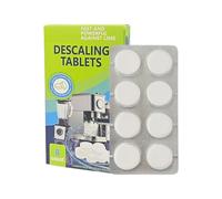 Coffee Maker Descaler - Glass Cup Descaling Tablets - 8 Pack Coffee Maker Cleaner | Juice Machine, Electric Iron, Toilet, Glass Cup, Dishwasher Safe, Multifunctional