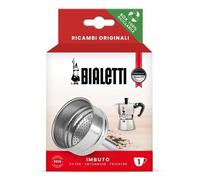 Coffee maker funnel Bialetti 0800131 MOKA EXPRESS Aluminum, for the ritual of