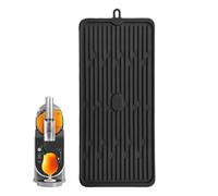 Coffee Maker Mat - Non-Slip Silicone Counter Protector,Coffee Bar Mat - for Restaurant Break Room Bar Kitchen Dining Table Home Cafe Workplace