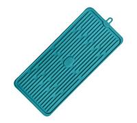 Coffee Maker Mat, Non-Slip Silicone Counter Protector, Under Coffee Machine Mat, Heat Resistant Drip Tray, Anti-Scratch Spill Catcher for Kitchen, Cafe, Office, Bar, Break Room