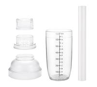 Coffee Maker, Shaker Set with Lemon Hammer - Clear - Shaker Bottle - with - and Sieve - Bottle of - Mixe Drinks In, Cocktail Butt Cup for - for Kitchens Sewing